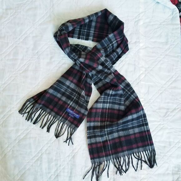 NWOT Andrew Stewart Cashmere scarf - Picture 4 of 6